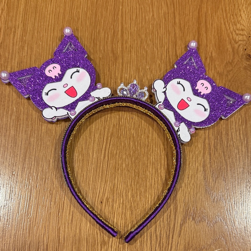 Kuromi Ear Headband - Picture 1 of 7